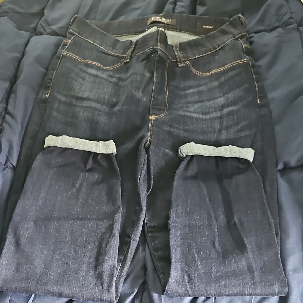 Judy Blue Dark Indigo Skinny Jeans